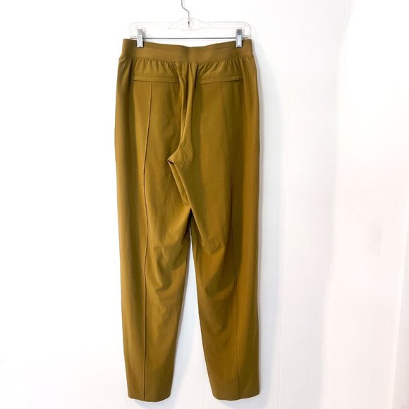 Athleta Brooklyn Heights Vienna Slim Pants 8 Tall Tapestry Gold NWOT - Picture 6 of 16